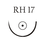 Nici chirurgiczne z igłą okrągłą Vigilenz Silk S57RH170