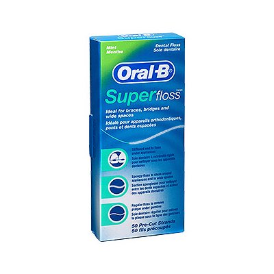 Nici dentystyczne Oral-B Super Floss
