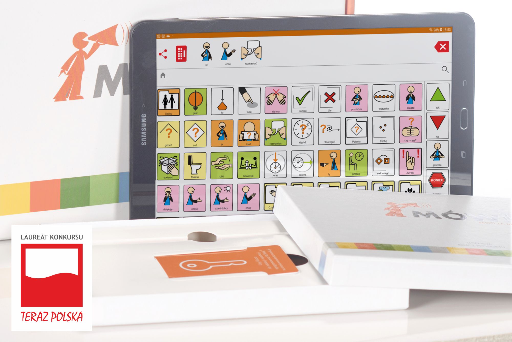 Oprogramowanie do komunikacji z osobami z problemami z mową Dico MÓWik