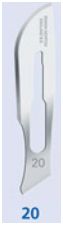 Ostrza chirurgiczne Swann-Morton Swann-Morton 20