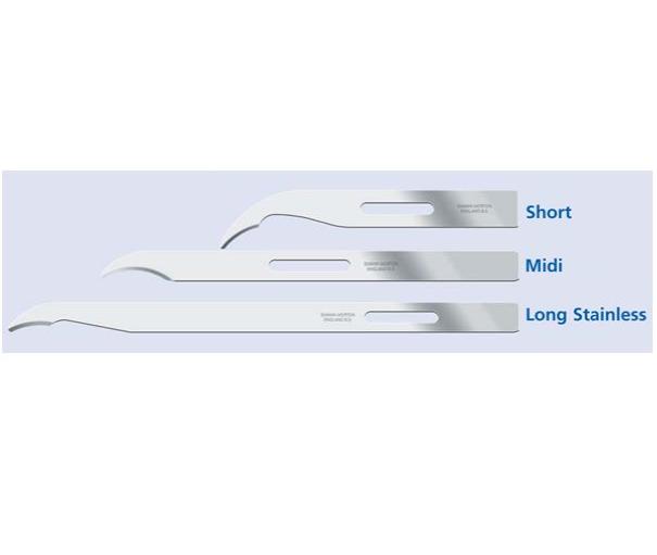 Ostrza do szwów Swann-Morton Swann-Morton długi (long)