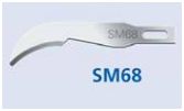 Ostrza mikrochirurgiczne Swann-Morton Fine SM68