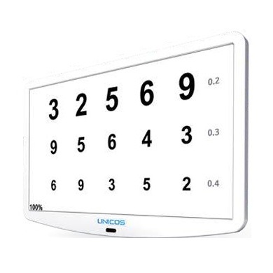 Panele LCD (wyświetlacze optotypów) UNICOS ULC-900