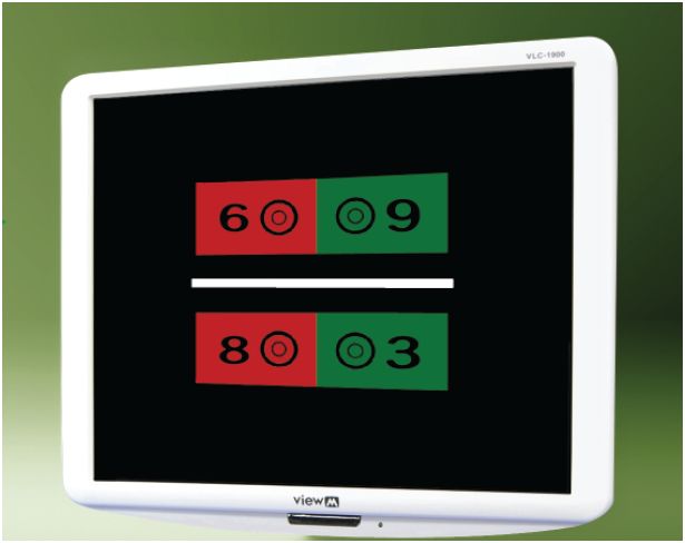 Panele LCD (wyświetlacze optotypów) View-M VLC-1900 Polar
