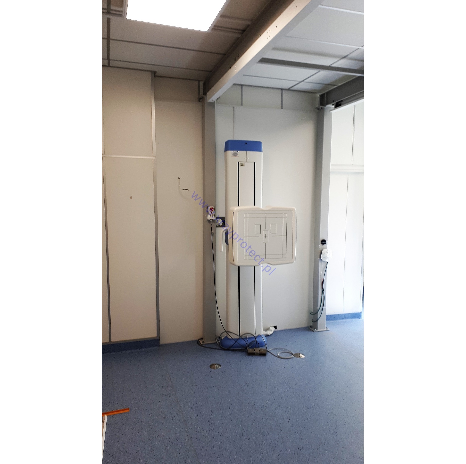 Panele ścienne RTG - zabezpieczenie ścian pomieszczeń RTG X-Ray Protect Sp. z o.o. Panele ścienne RTG z laminatem
