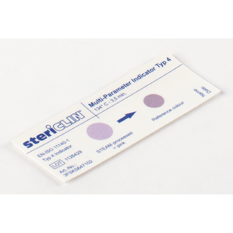 Paski i papierki wskaźnikowe steriCLIN Typ 4 (STEAM)