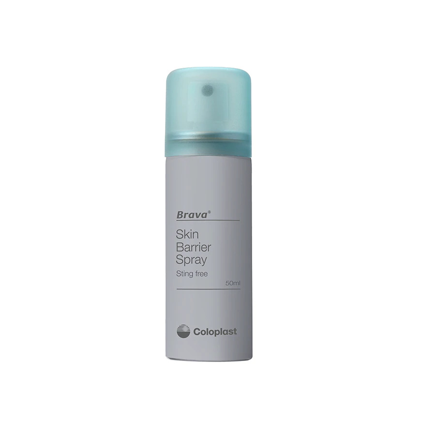 Pasty i środki pielęgnacyjne wokół stomii COLOPLAST Skin Barrier Spray