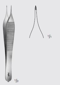 Pęsety (pincety) okulistyczne B.Braun Pincety (pęsety) okulistyczne B.Braun