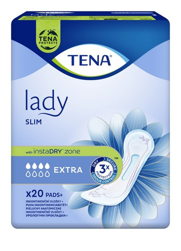 Pieluchy anatomiczne dla dorosłych Tena Lady Slim Extra