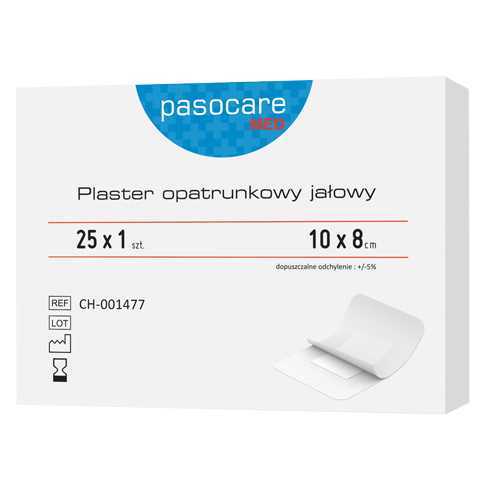Plastry w paskach Paso-Trading PASOCARE MED