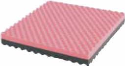 Poduszki z tworzywa - przeciwodleżynowe do wózków inwalidzkich Scanrehab SAF 104