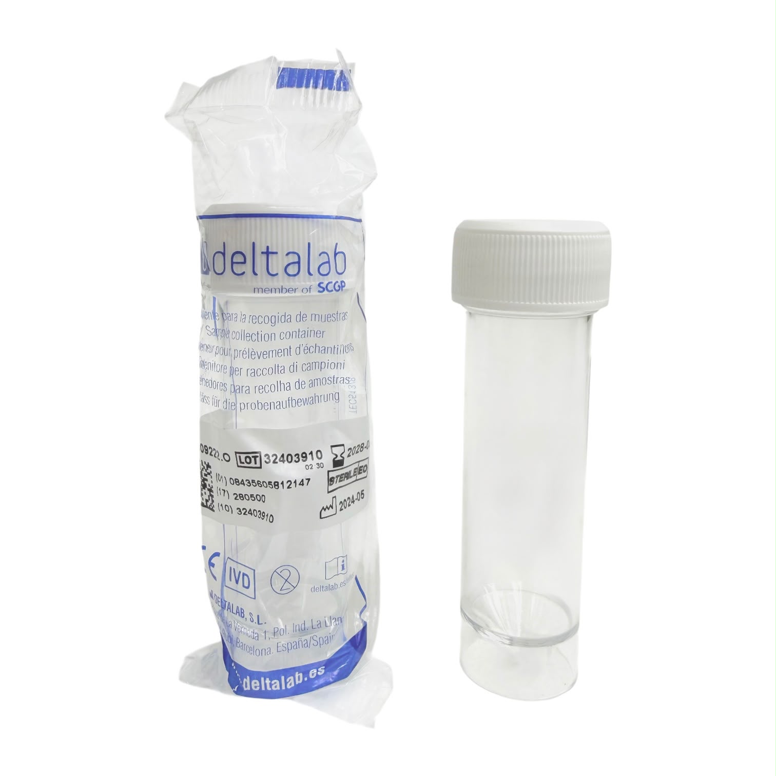 Pojemniki laboratoryjne Deltalab 309222.O