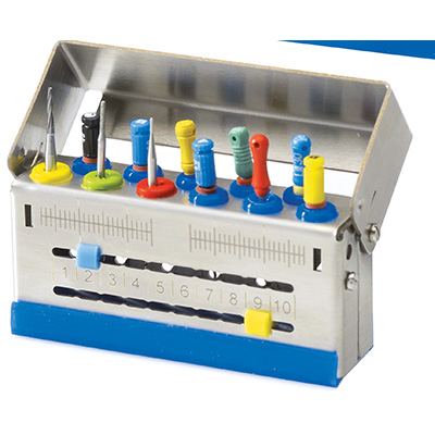 Pojemniki na narzędzia endodontyczne (endoboksy) Nichrominox Endo Star