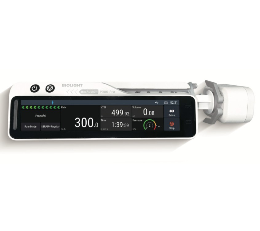 Pompy infuzyjne strzykawkowe BLT Biolight BioFusion P300