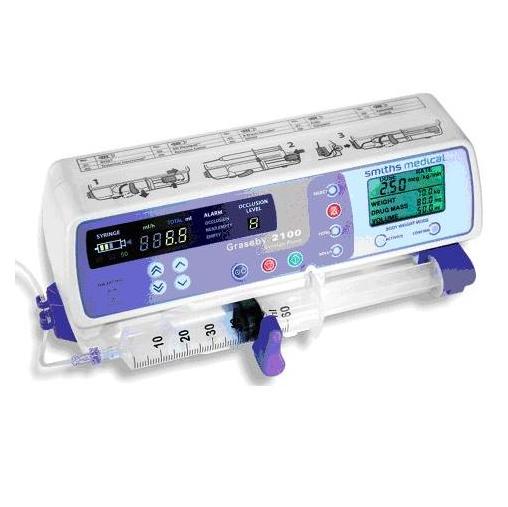 Pompy infuzyjne strzykawkowe ICU Medical Graseby 2100