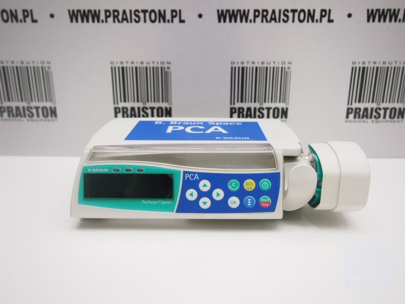 Pompy infuzyjne strzykawkowe używane B/D B BRAUN Perfusor Space PCA - Praiston rekondycjonowane