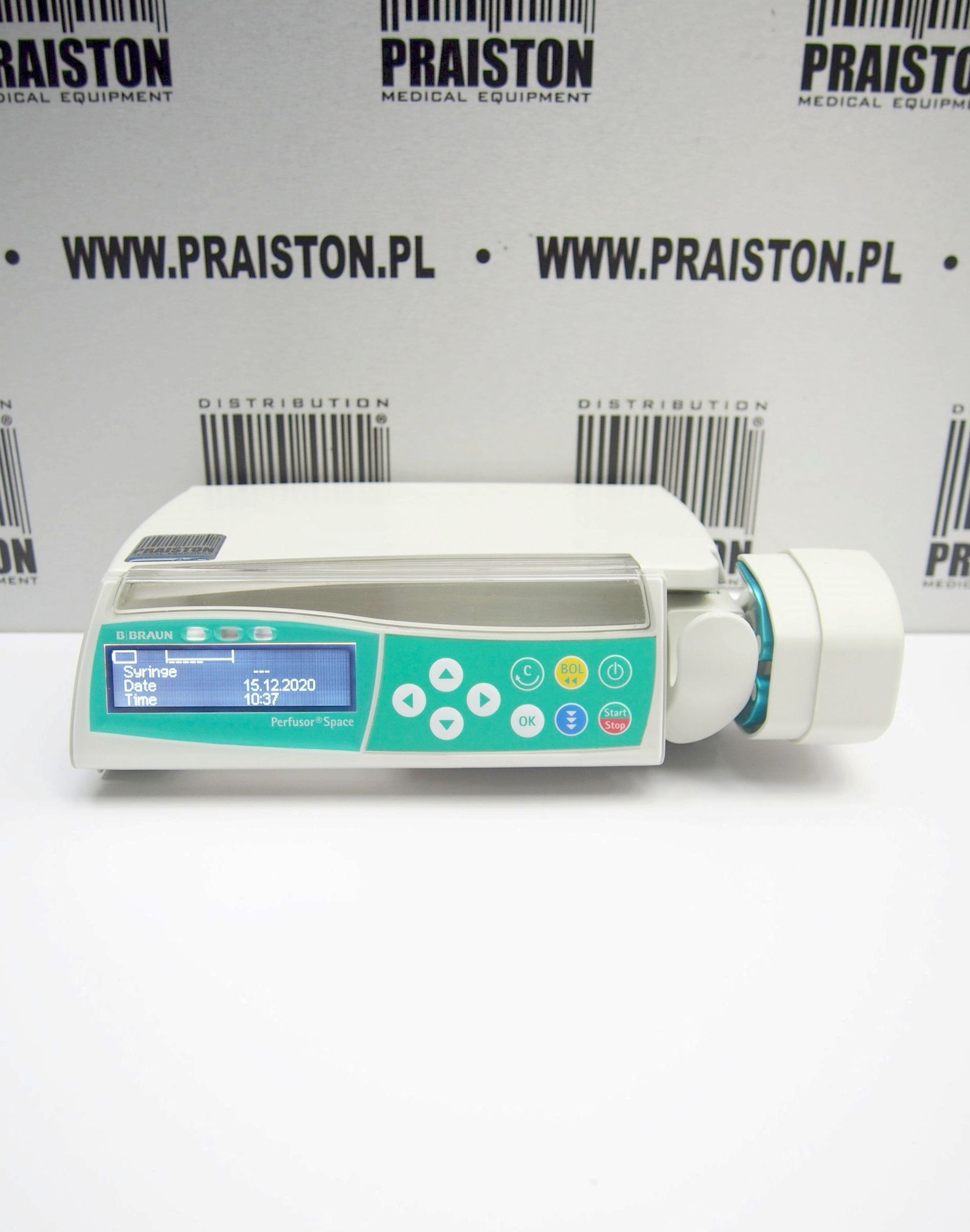 Pompy infuzyjne strzykawkowe używane B.Braun PERFUSOR SPACE - Praiston rekondycjonowany