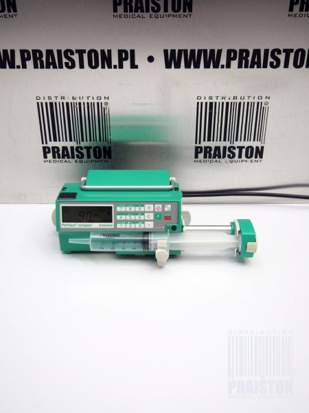 Pompy infuzyjne strzykawkowe używane BRAUN Pompa infuzyjna (strzykawkowa) B. BRAUN PERFUSOR COMPACT