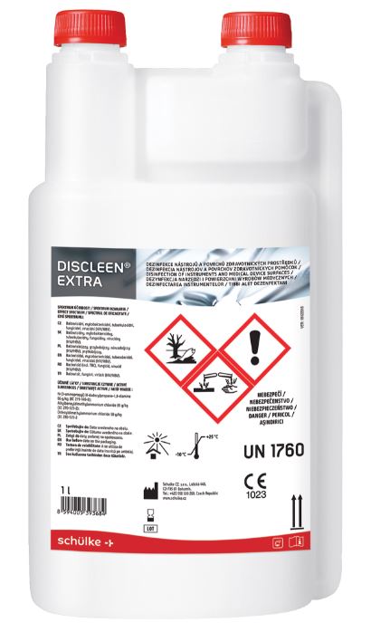 Preparaty do manualnej dezynfekcji narzędzi i wyrobów medycznych Schulke discleen® extra