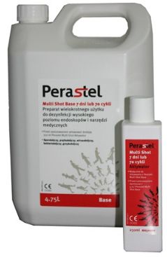 Preparaty do manualnej dezynfekcji narzędzi i wyrobów medycznych Naturan PERASTEL Multi Shot