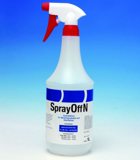 Preparaty do manualnej dezynfekcji narzędzi i wyrobów medycznych Laboratorium Dr. Deppe Spray Off N