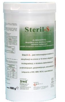 Preparaty do manualnej dezynfekcji narzędzi i wyrobów medycznych Steril - 4 Steril-Ser 1000g