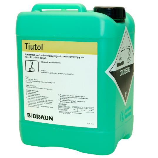 Preparaty do manualnej dezynfekcji narzędzi i wyrobów medycznych B.Braun Tiutol