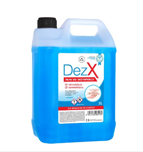 Preparaty do manualnej dezynfekcji powierzchni Legendary Polish Brand DezX