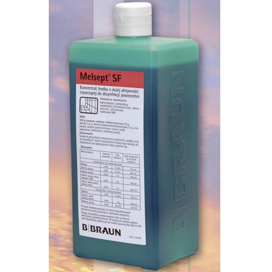 Preparaty do manualnej dezynfekcji powierzchni B.Braun Melsept SF