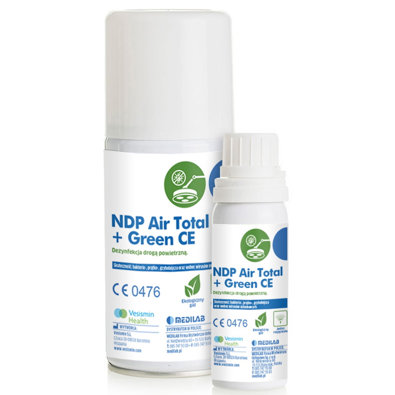 Preparaty do manualnej dezynfekcji powierzchni Vesismin NDP Air Total + Green CE