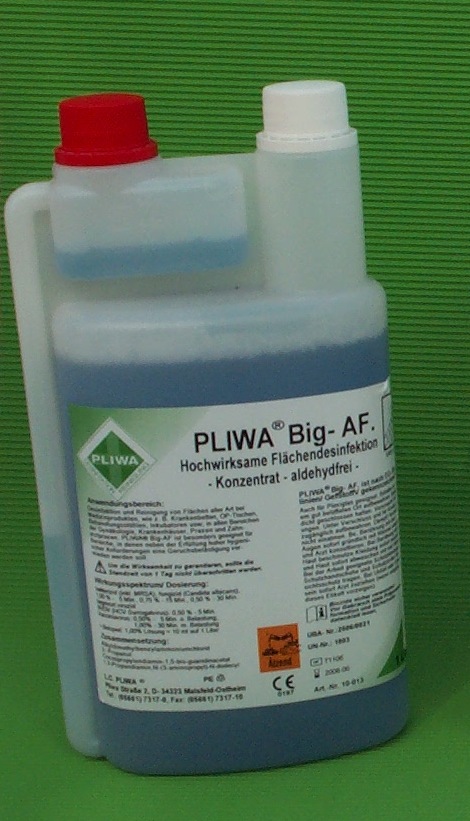 Preparaty do manualnej dezynfekcji powierzchni L. C. Pliwa Pliwa Big - AF