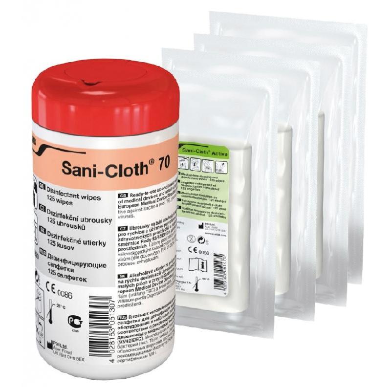 Preparaty do manualnej dezynfekcji powierzchni Ecolab Sani-Cloth 70