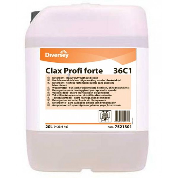 Preparaty do prania bielizny Diversey Clax Profi Forte 36C1