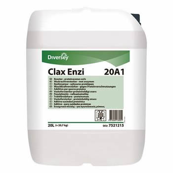 Preparaty do prania końcowego i uszlachetniania bielizny Diversey Clax Enzi 20A1