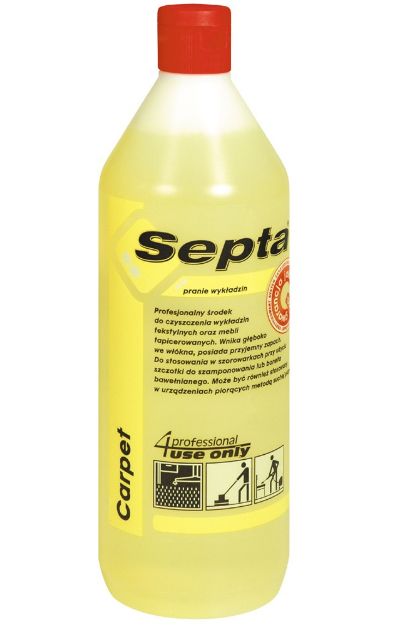 Preparaty myjące do podłóg, wykładzin i tapicerek OMAR CARPET - LINIA SEPTA 1 litr