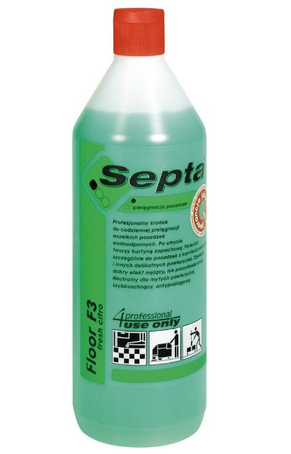 Preparaty myjące do podłóg, wykładzin i tapicerek OMAR FLOOR F3 FRESH CITRO