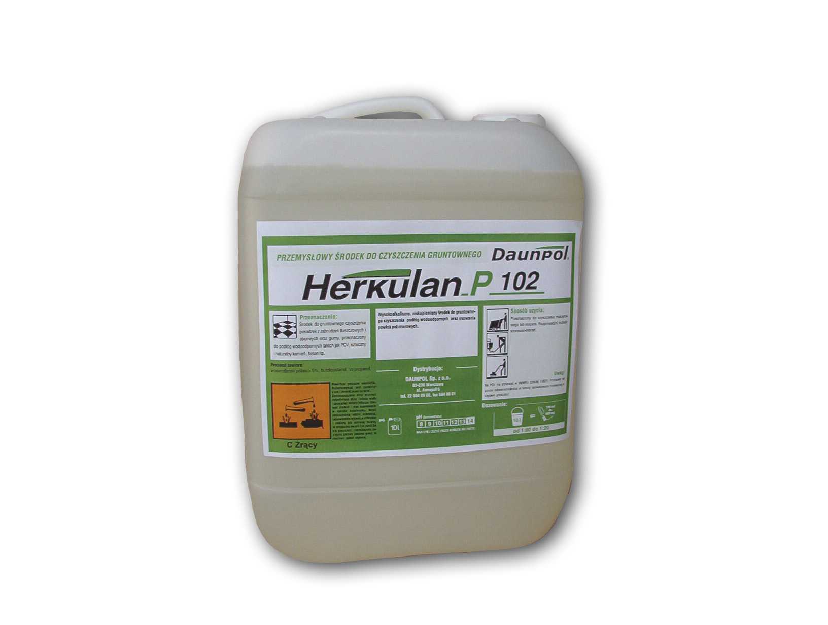 Preparaty myjące do podłóg, wykładzin i tapicerek Daunpol Herkulan P102