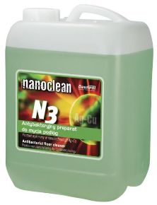 Preparaty myjące do podłóg, wykładzin i tapicerek nano-TECH NanoClean N3, Pojemność 5L