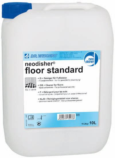Preparaty myjące do podłóg, wykładzin i tapicerek Dr. Weigert Neodisher Floor Standard