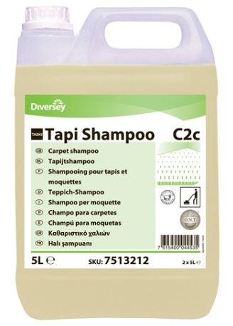 Preparaty myjące do podłóg, wykładzin i tapicerek Diversey TASKI Tapi Shampoo C2c