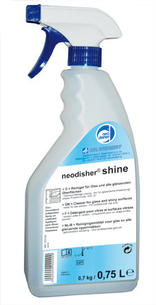 Preparaty myjące do powierzchni ponad podłogowych Dr. Weigert Neodisher shine