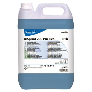 Preparaty myjące do powierzchni ponad podłogowych Diversey TASKI Sprint 200 Pur-Eco