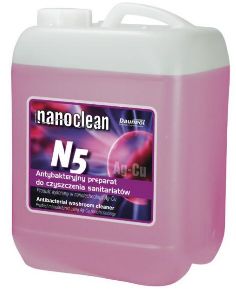 Preparaty myjące do sanitariatów nano-TECH NanoClean N5