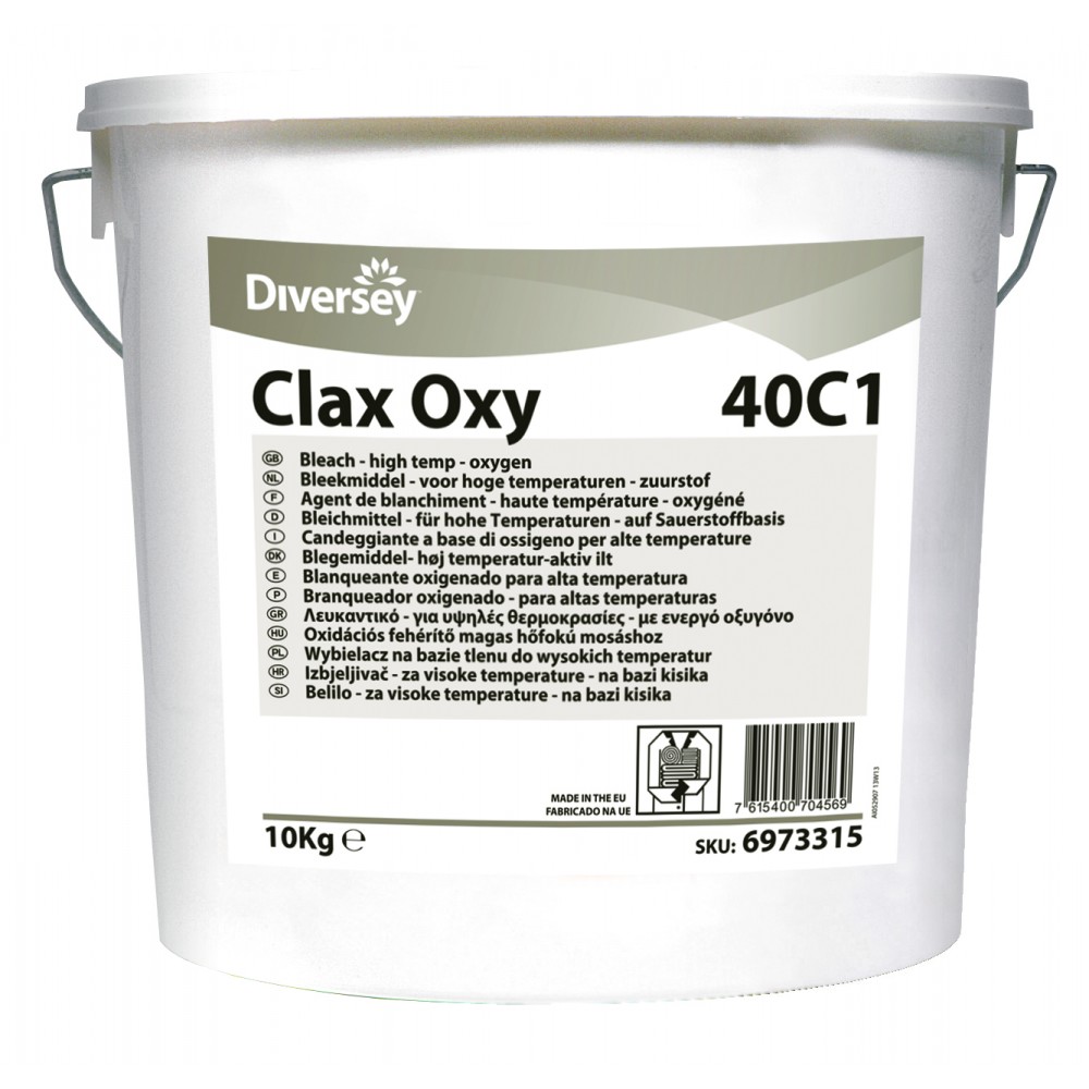 Preparaty wybielające Diversey Clax Oxy 40C1