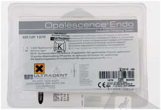 Preparaty wybielające stomatologiczne Ultradent Opalescence Endo 2x1,2ml + końc.