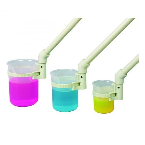 Próbniki do cieczy Burkle Czerpaki chemiczne PP z uchwytem