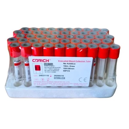 Probówki szklane CDRICH PRF