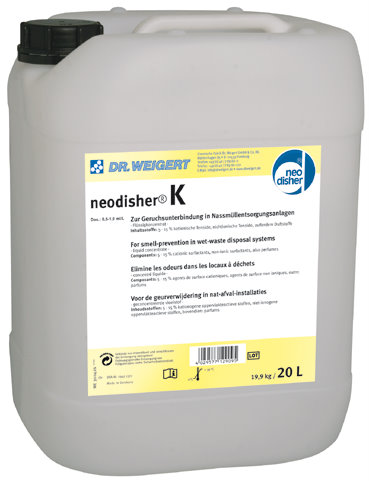 Produkty specjalistyczne do higieny kuchennej Dr. Weigert neodisher K – Kanister 20 L