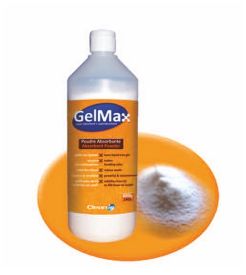 Proszek żelujący (absorbent odpadów ciekłych) Cleanis Gelmax Powder