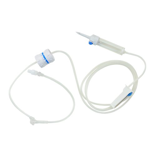 Przyrządy do podawania chemioterapii Aries Srl BioDrip zestaw z precyzyjnym regulatorem przepływu